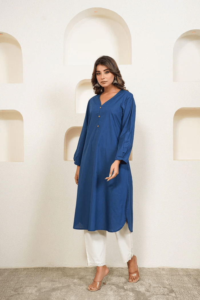 Elegant & Stylish Office Wear Kurti Designs for a Professional Look - Tara-C-Tara