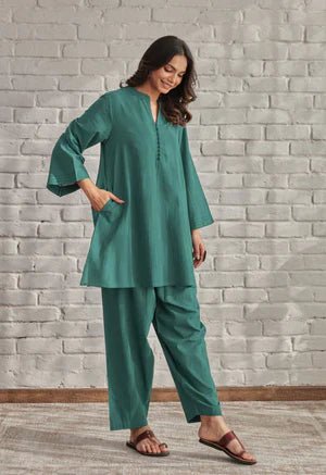 Women's Multicolored Printed Co-ords Set main image 1
