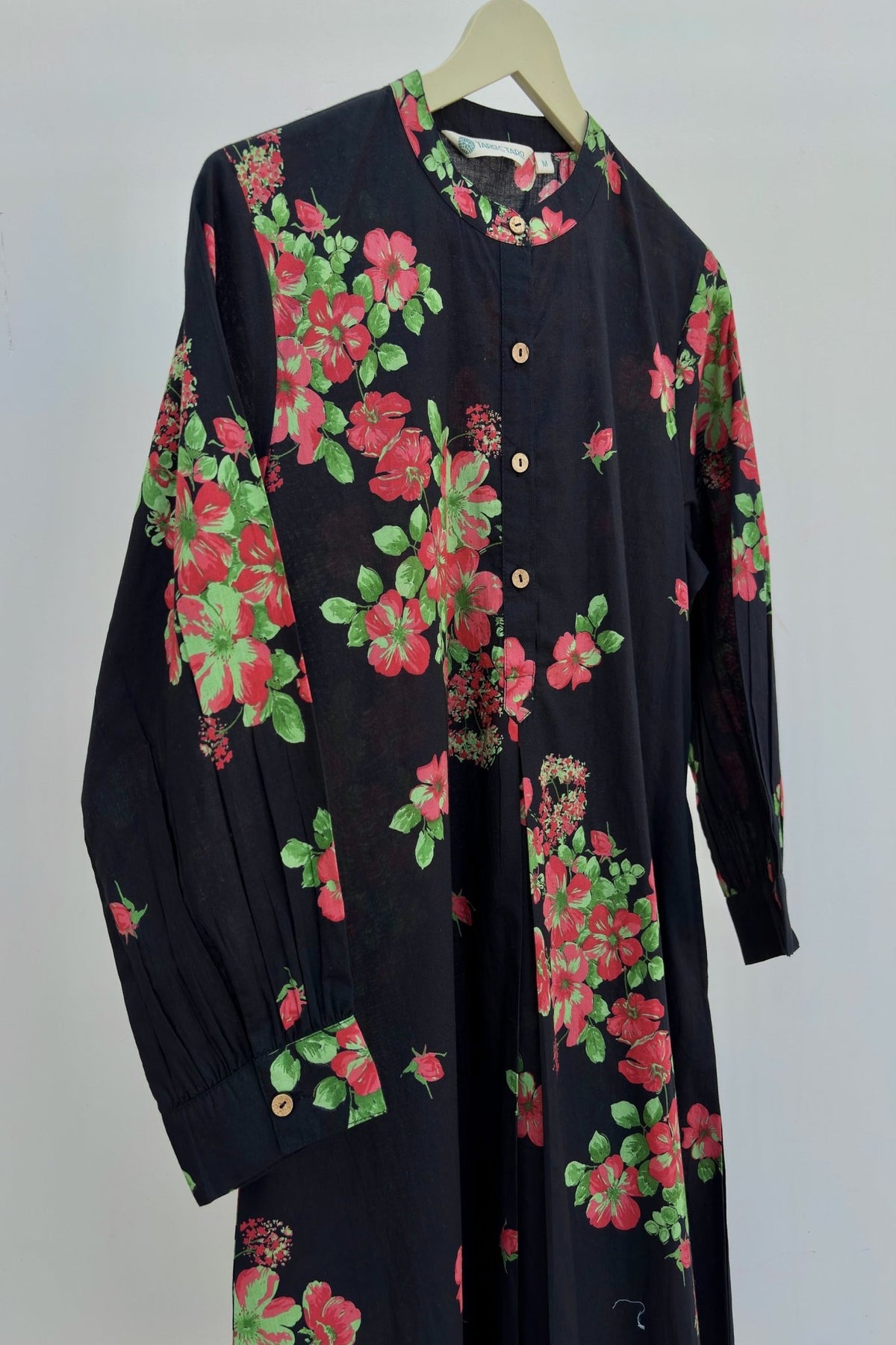 Black Bloom Blue Kurta - Tara - C - Tara