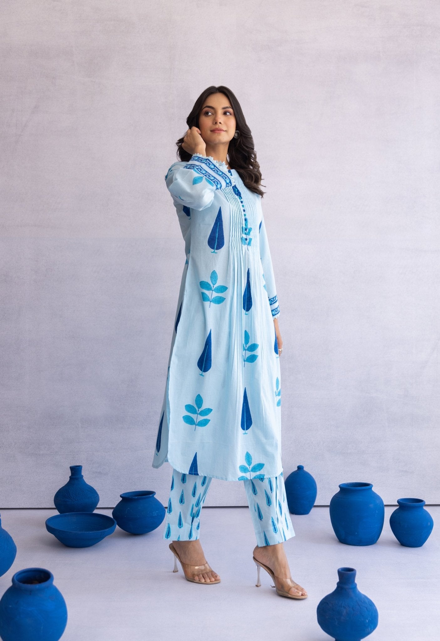 Blue Buta Co ord Set main image 1