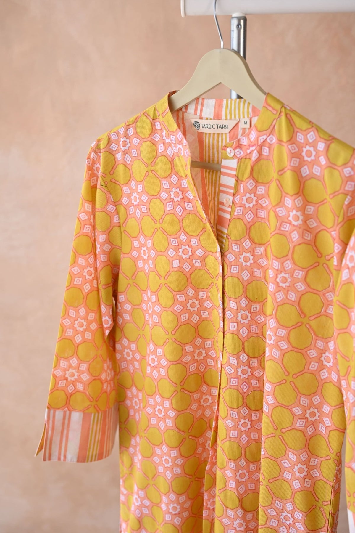 Citrus Bloom Printed Kurta - Tara - C - Tara