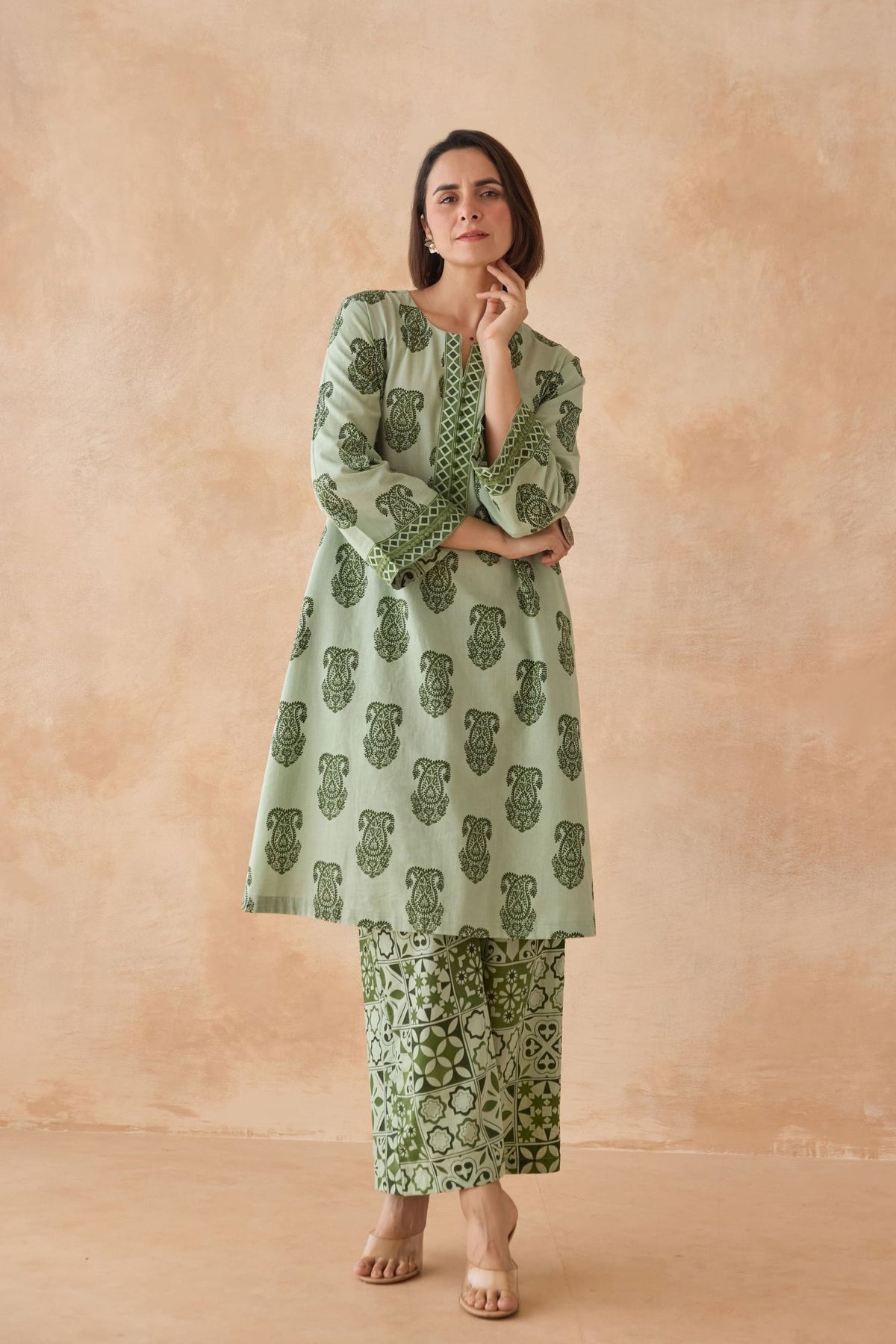 Mint Heritage Co - ord Set - Tara - C - Tara