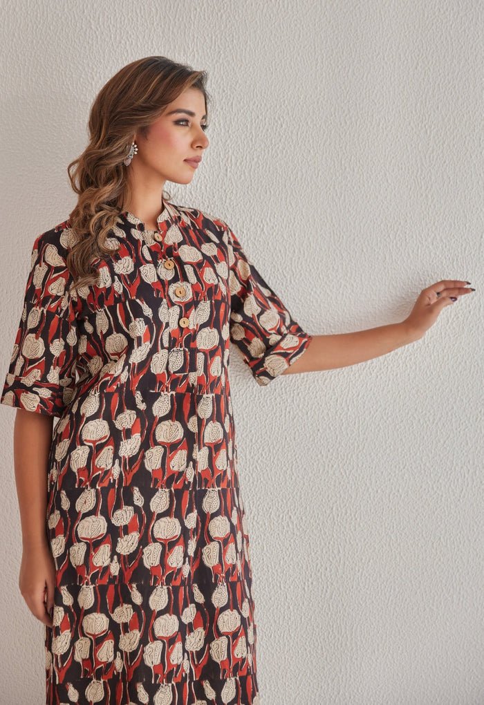 Celebrate Onam in Elegance with Block Printed Kurta Sets for Women - Tara-C-Tara