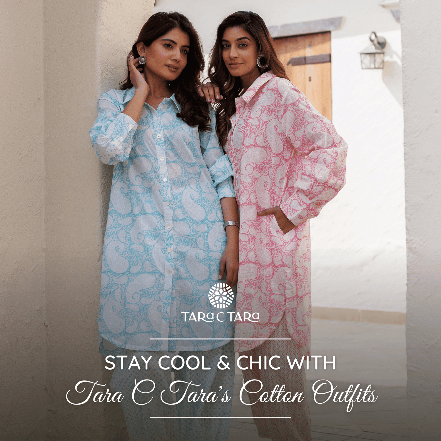 Stay Cool and Chic with Tara C Tara's Cotton Outfits - Tara-C-Tara