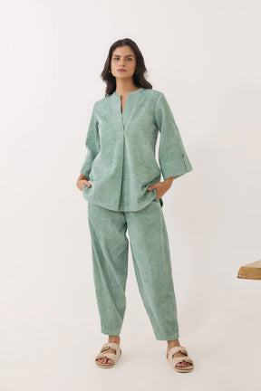 Sage Green Corduroy Co-ord Set