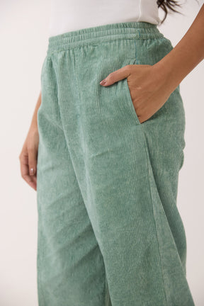 Sage Green Corduroy Co-ord Set