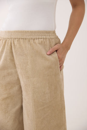 Ivory Corduroy Co-ord Set