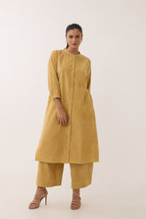 Golden Mustard Corduroy Co-ord Set