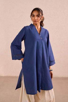 Cobalt Blue & Ivory Co-ord Set