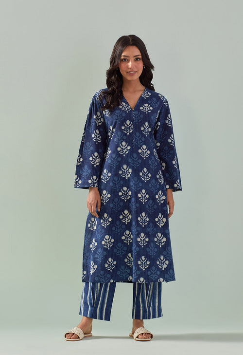 Neerja Hand-block Printed Co-ord Set