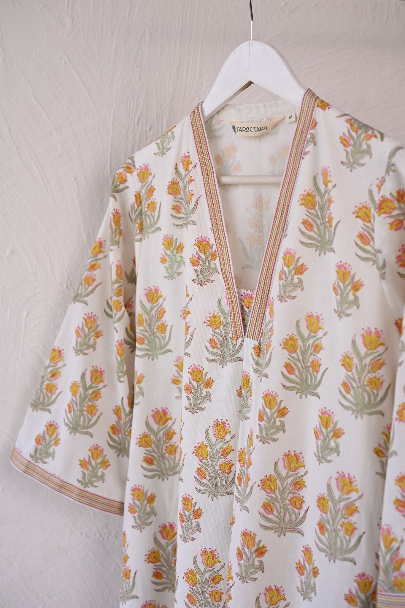 Block Print Cotton Kurta - Tara - C - Tara