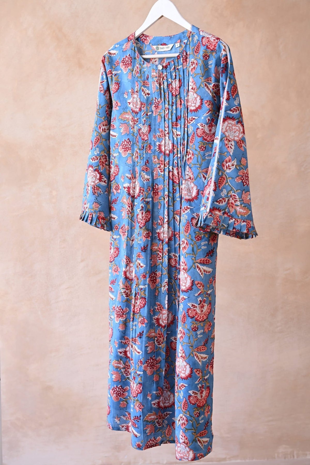 Blue Floral Printed Kurta - Tara - C - Tara