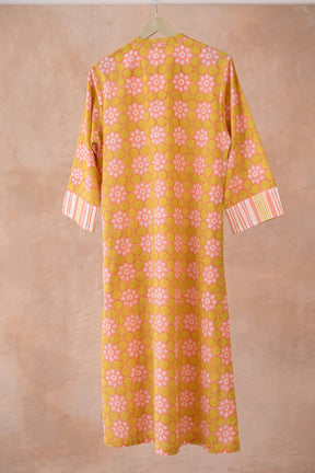 Citrus Bloom Printed Kurta - Tara - C - Tara