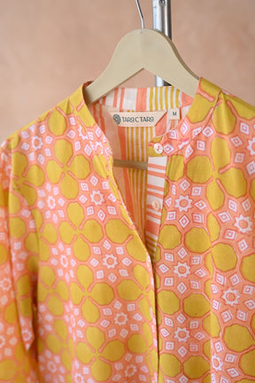 Citrus Bloom Printed Kurta - Tara - C - Tara