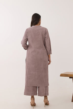 Dusty Mauve Corduroy Co - ord Set - Tara - C - Tara