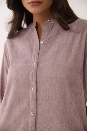 Dusty Mauve Corduroy Co - ord Set - Tara - C - Tara