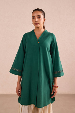 Emerald Green & Ivory Co-ord Set - Tara-C-Tara