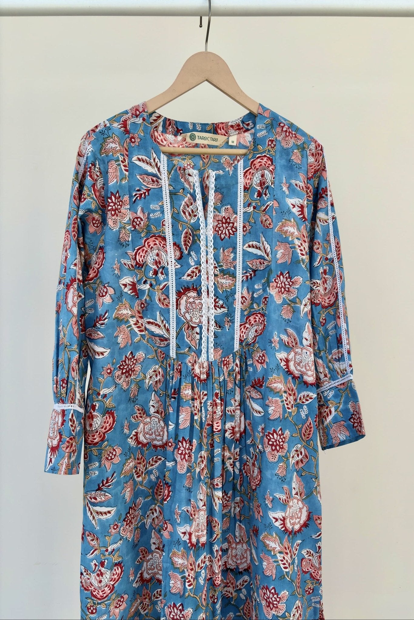 Enchanted Garden Floral Blue Kurta - Tara - C - Tara
