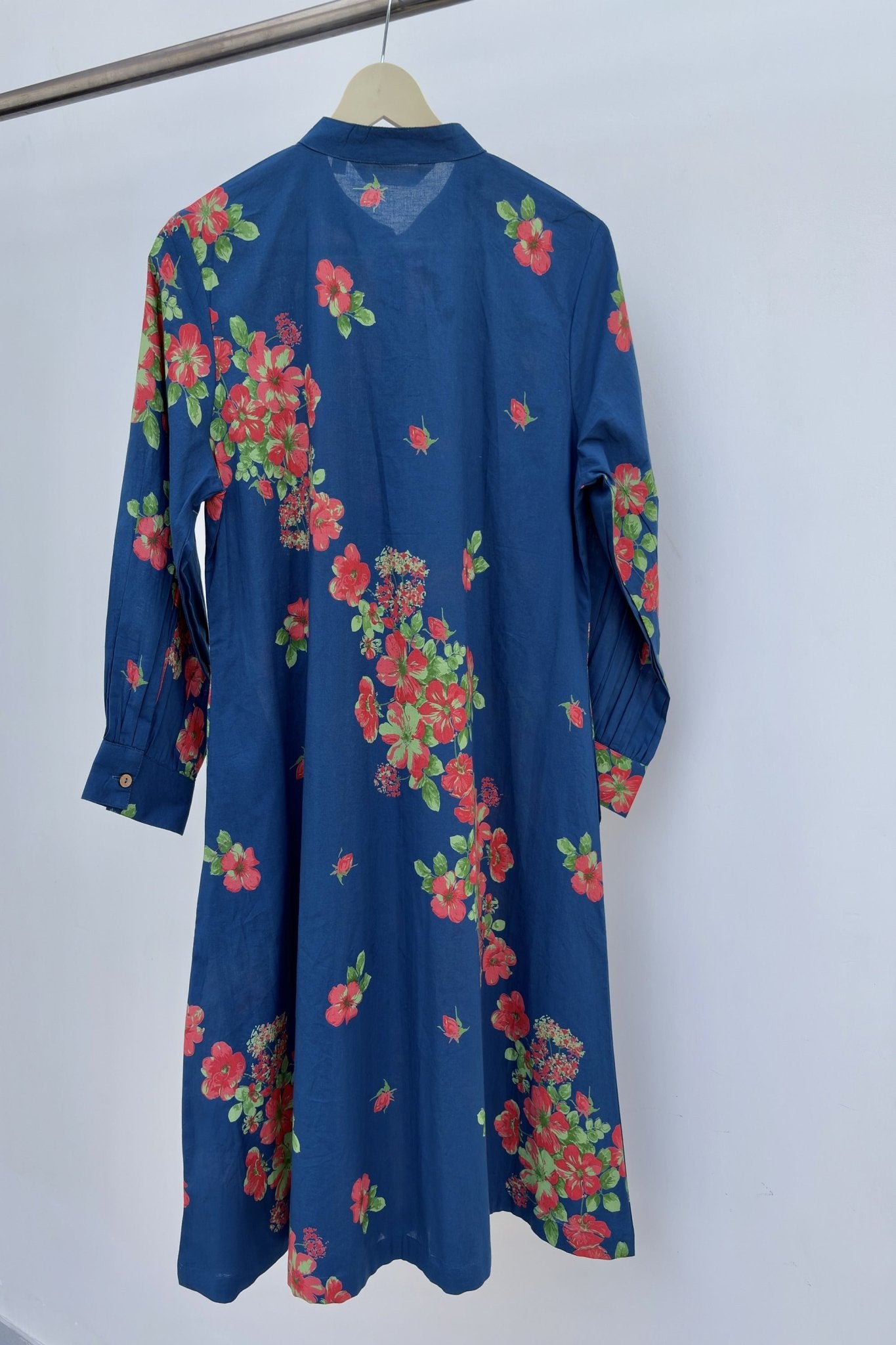 Floral Bloom Blue Kurta - Tara - C - Tara