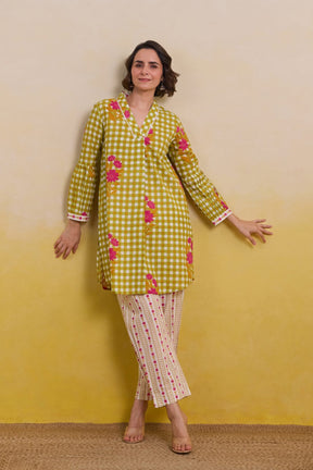 Gingham Blossom Co - ord Set - Tara - C - Tara