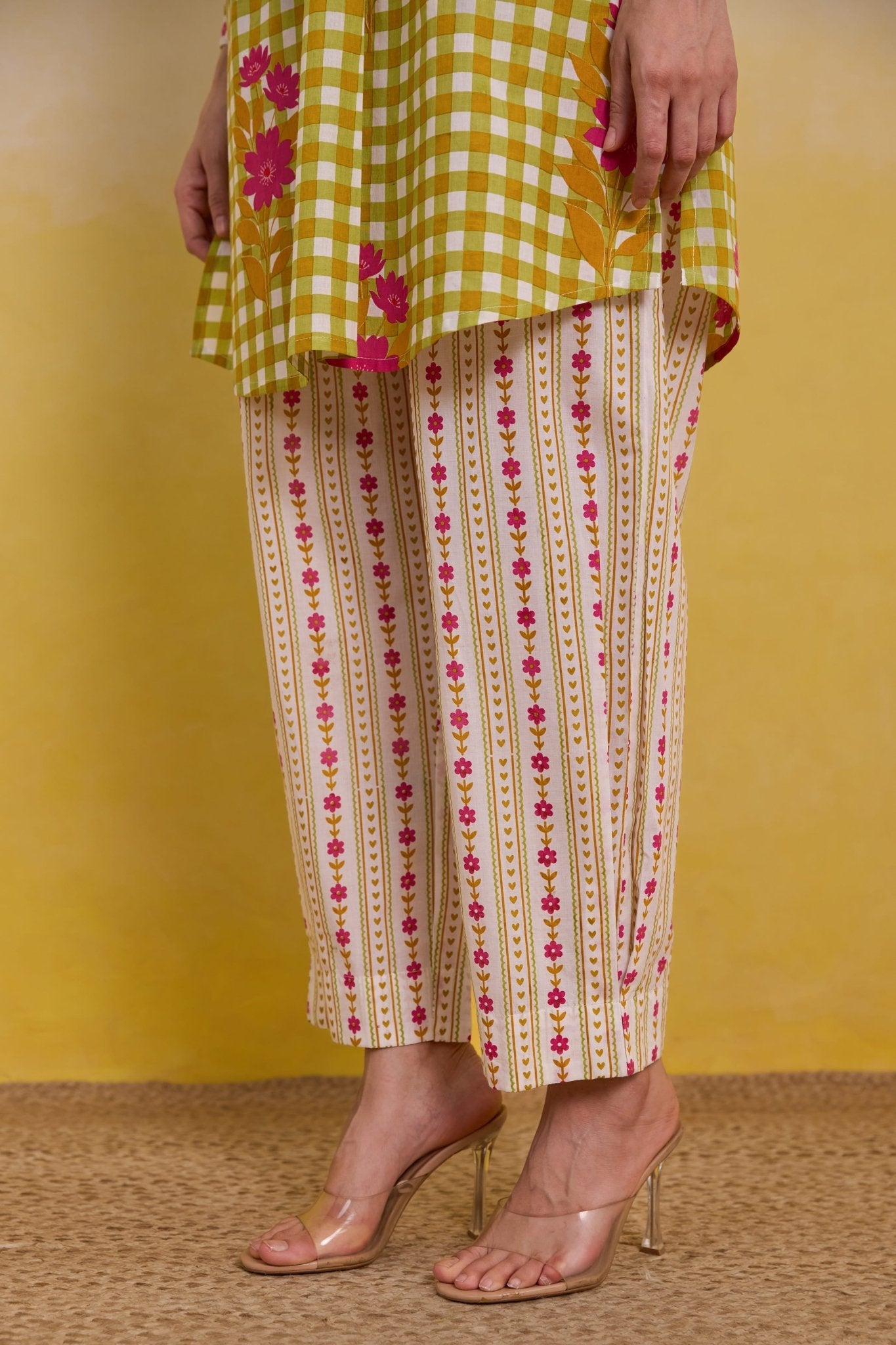 Gingham Blossom Co - ord Set - Tara - C - Tara