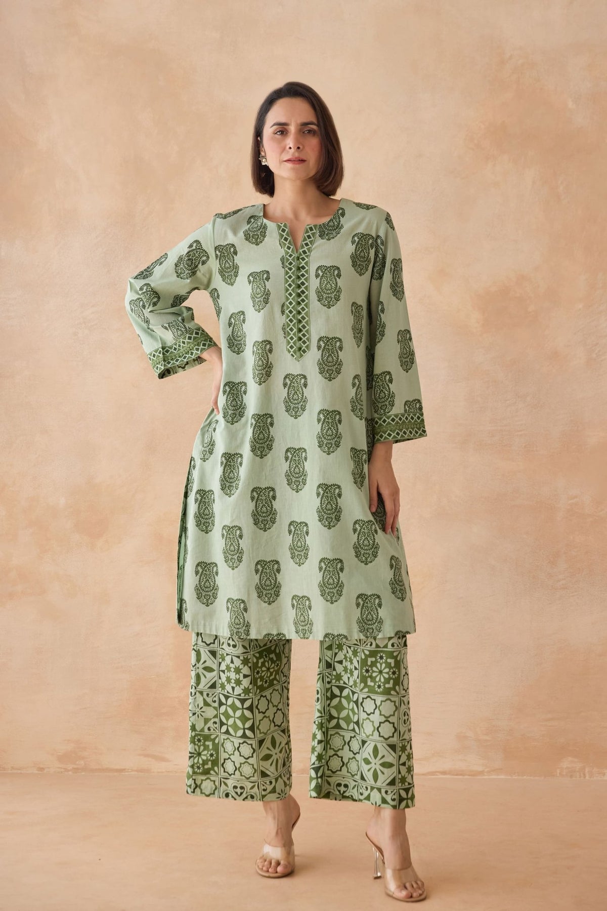 Mint Heritage Co - ord Set - Tara - C - Tara