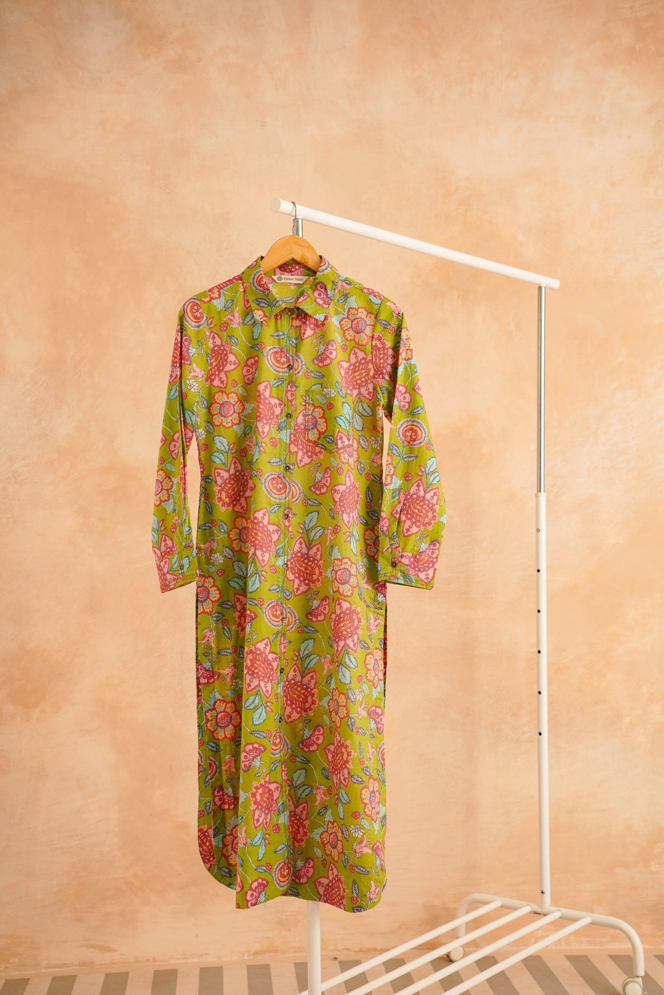 Olive Garden Floral Kurta - Tara - C - Tara