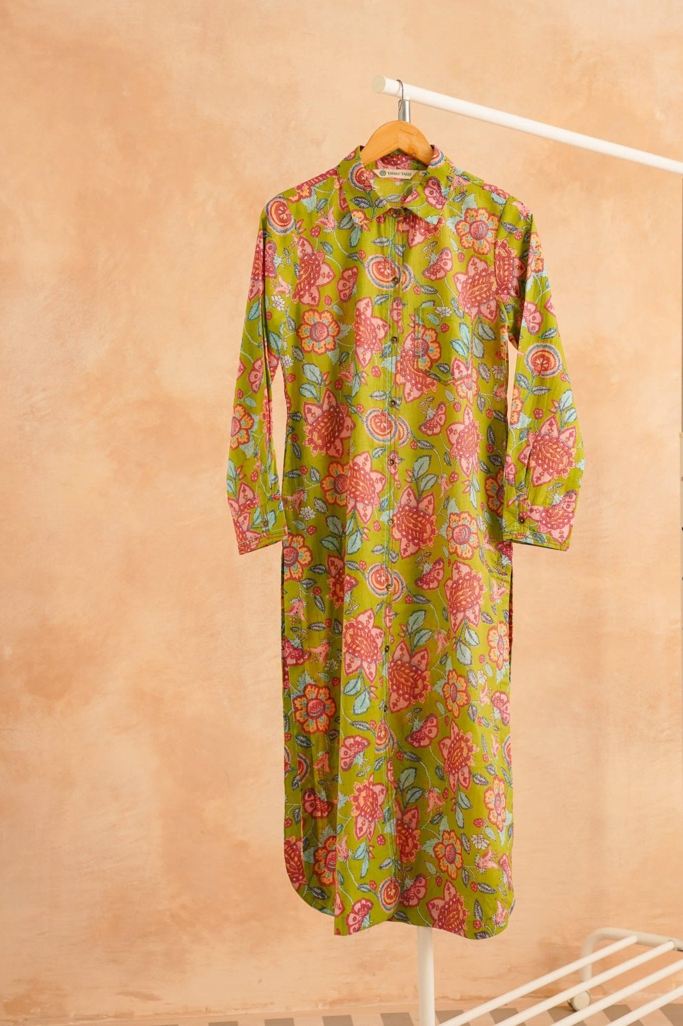 Olive Garden Floral Kurta - Tara - C - Tara