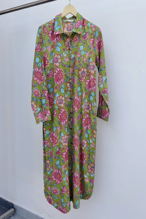 Olive Garden Floral Kurta - Tara - C - Tara