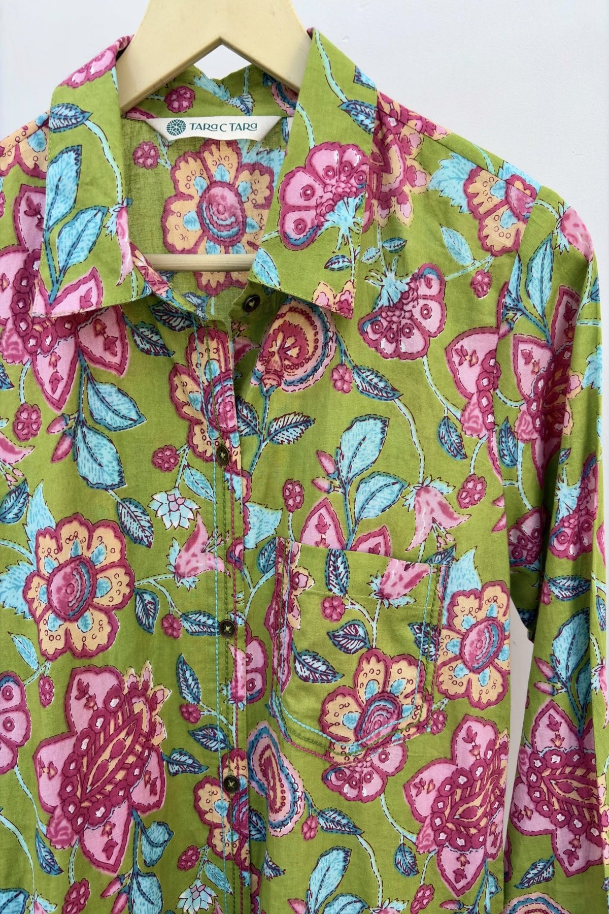 Olive Garden Floral Kurta - Tara - C - Tara