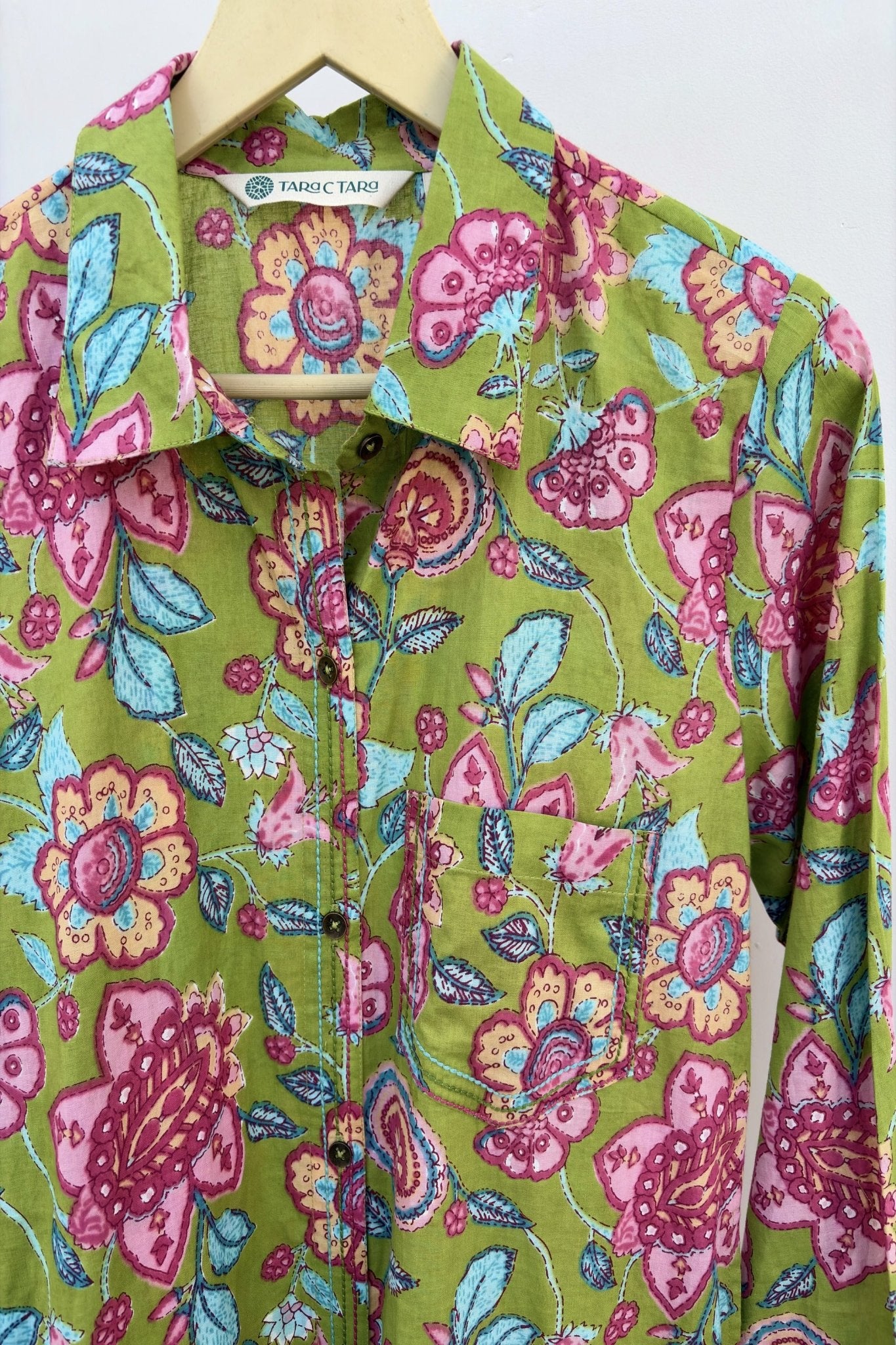 Olive Garden Floral Kurta - Tara - C - Tara