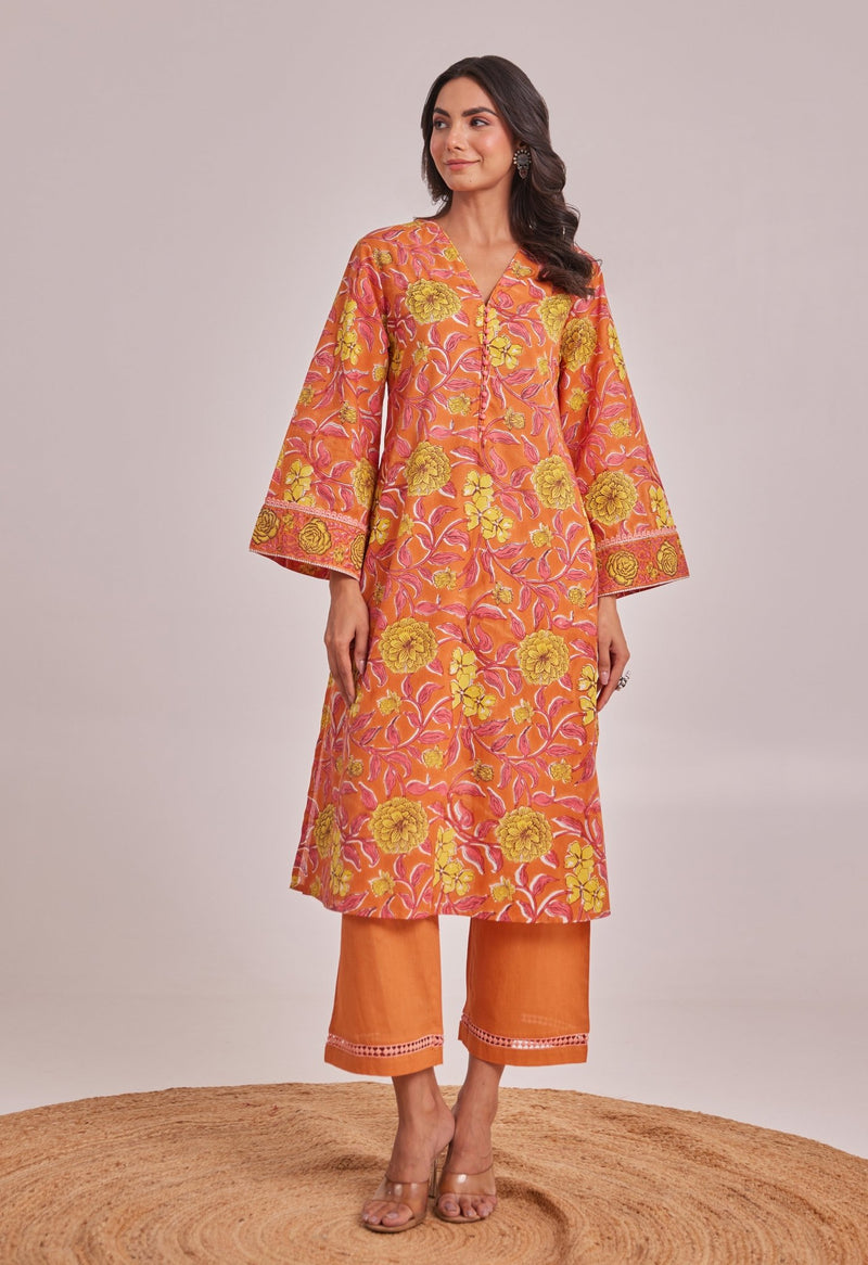 PREMIUM HIGH NECK HANDWORK CO-ORD SET