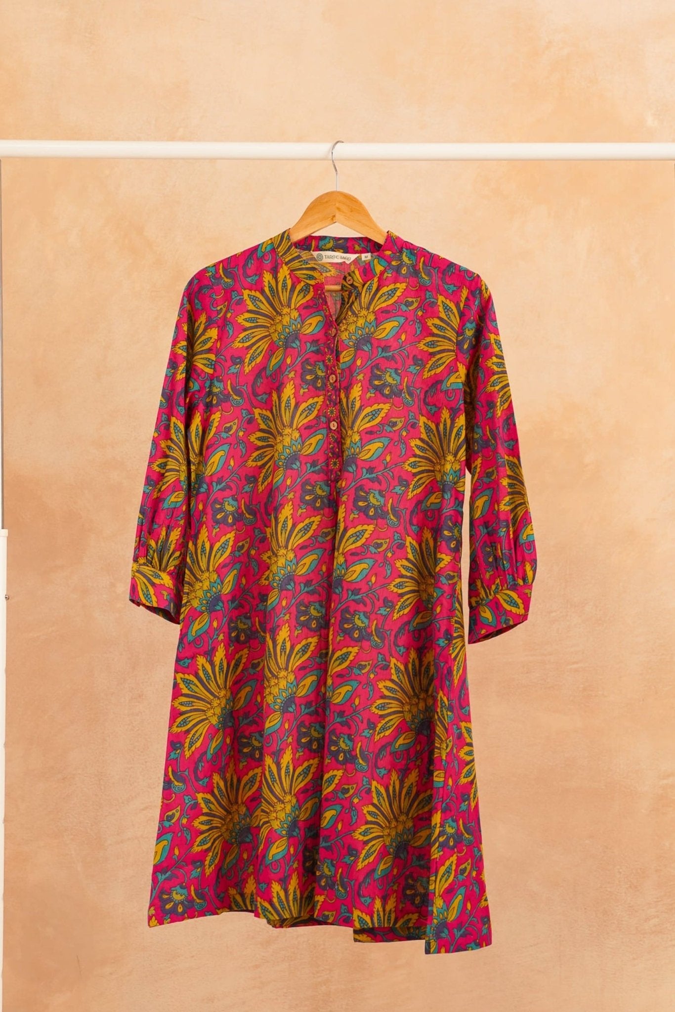 Tropical Paradise Print Kurta - Tara - C - Tara