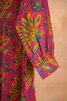 Tropical Paradise Print Kurta - Tara - C - Tara
