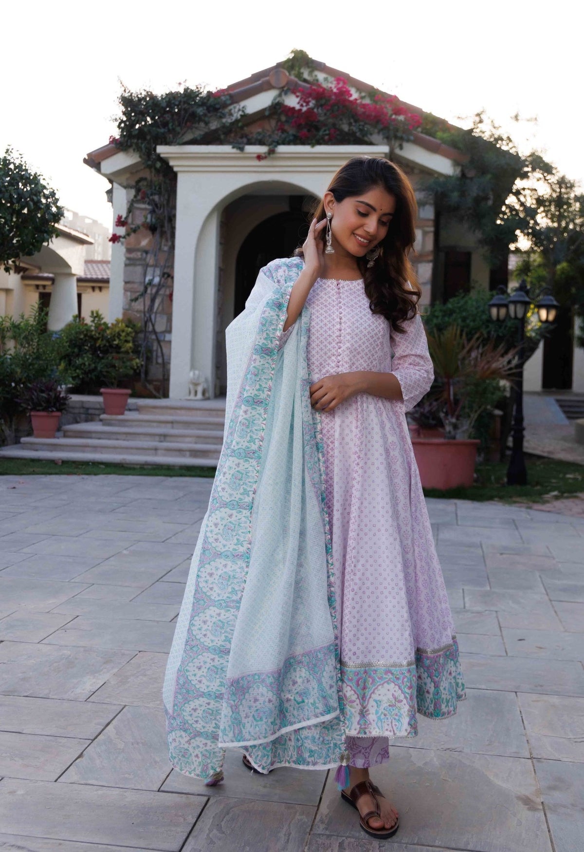 Baby Pink Punjabi Sharara Suits Online | Party Wear Punjabi Sharara Suit